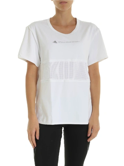 Shop Adidas By Stella Mccartney Run Loose T-shirt In White