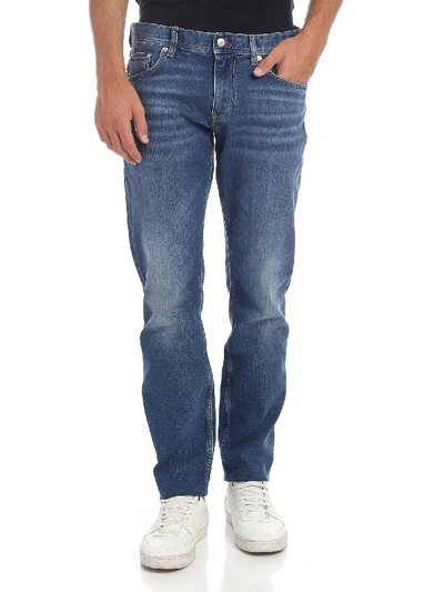 Shop Tommy Hilfiger Crown Jeans In Blue