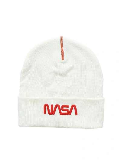 Shop Heron Preston Nasa Cap In White