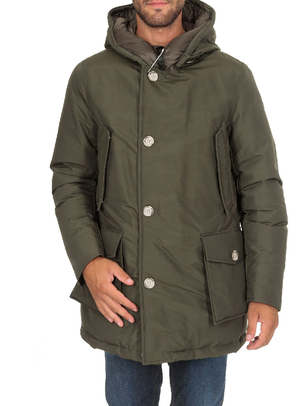 Woolrich Arctic Parka Fr Down Jacket In Green ModeSens