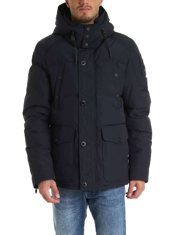 down jacket removable hood