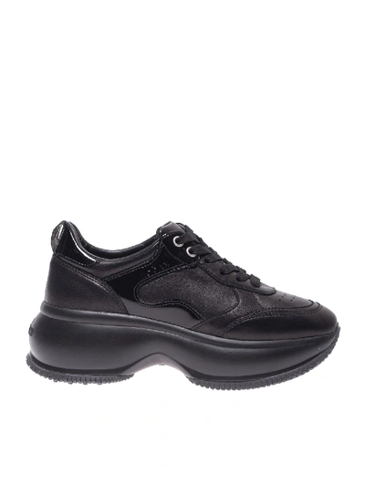 Shop Hogan Maxi I Active Sneakers In Black