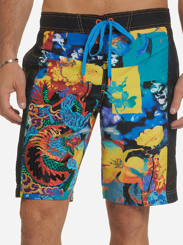 robert graham swim trunks