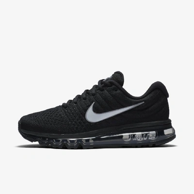 Shop Nike Men's Air Max 2017 Shoes In Black