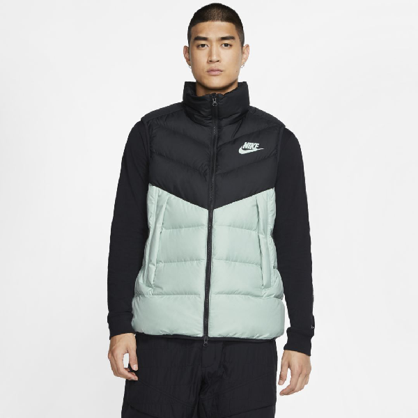 nike down fill vest mens