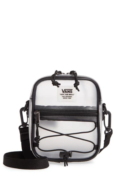 Vans bail shoulder bag clear hotsell