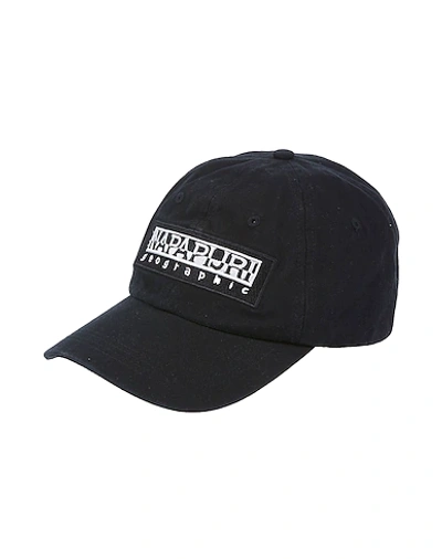 Shop Napapijri Hat In Black