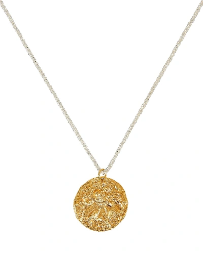 Shop Alighieri St. Christopher Medal Necklace In Gold