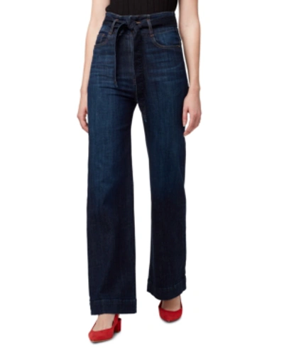 Shop Sanctuary Belted High-rise Jeans In Riverstone