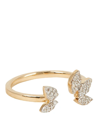 Shop Adina Reyter Pavé Diamond Cluster Ring In Gold