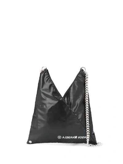 Shop Mm6 Maison Margiela Japanese Crossbody Bag In Black