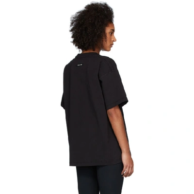 Shop Fear Of God Black Sixth Collection Fg T-shirt In 010 Vintblk