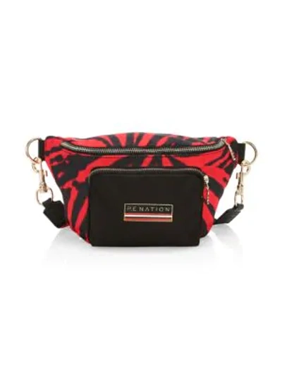 Shop P.e Nation Real Challenger Crossbody Bag In Print