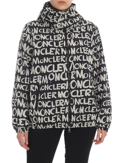 Shop Moncler -motif Jacket In Black