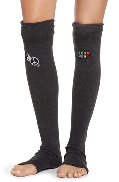 Shop Toesox Jojo Revolution Organic Cotton Blend Leg Warmers