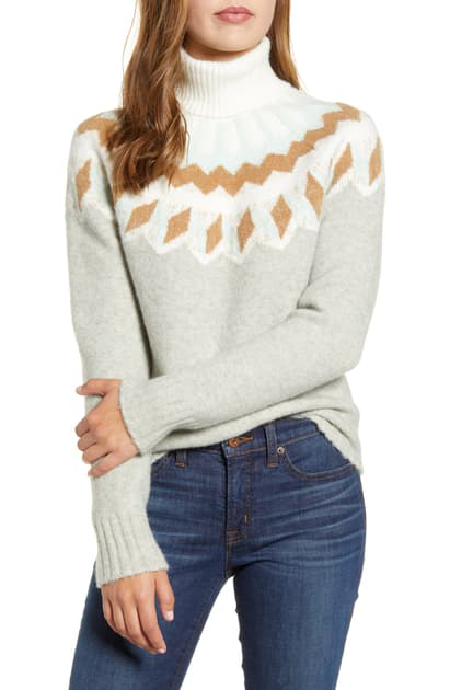 j crew turtleneck sweater in supersoft yarn