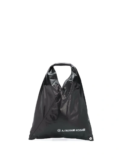 Shop Mm6 Maison Margiela Small Japanese Tote Bag In Black