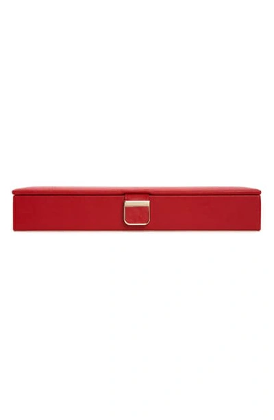 Shop Wolf Palermo Safe Deposit Jewelry Box - Red