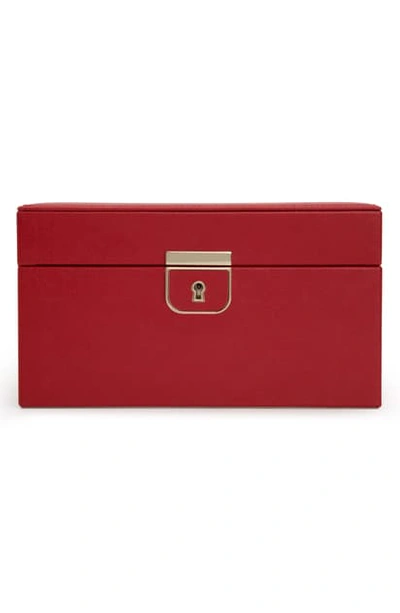 Shop Wolf Palermo Small Jewelry Box - Red