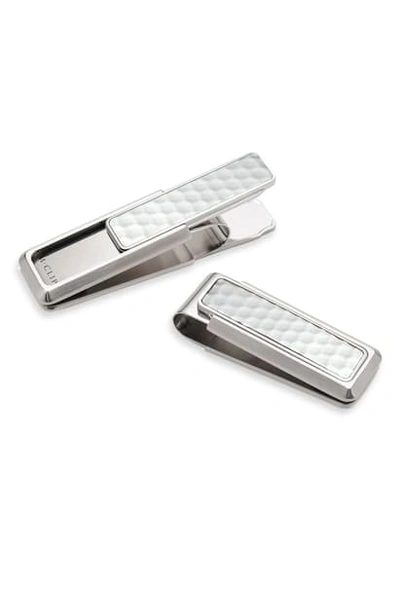 Shop M-clipr Golf Ball Stainless Steel Money Clip In Silver/ White