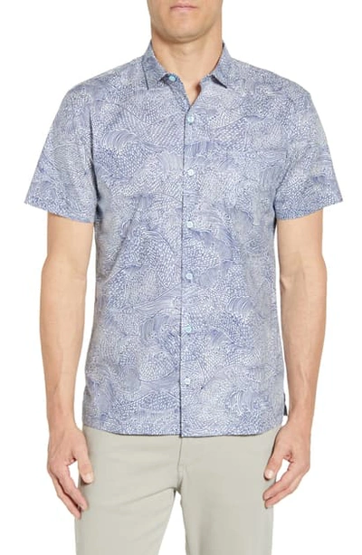 Tori Richard Tendensea Regular Fit Shirt In Blue