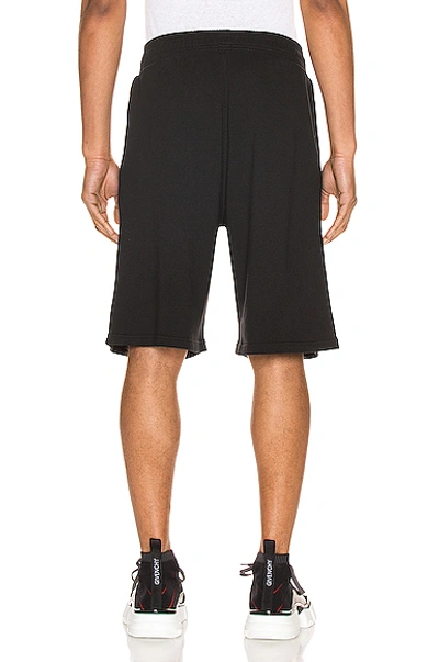 Shop Givenchy Print Signature Short In Black & Red