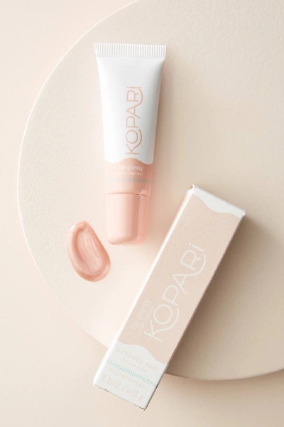 Shop Kopari Moisturizing Lip Glossy In Beige