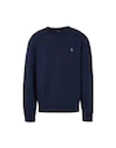 Shop Polo Ralph Lauren Sweatshirt In Dark Blue