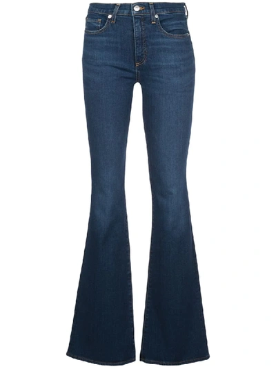 Veronica Beard Beverly High-rise Flared Jeans In Blue