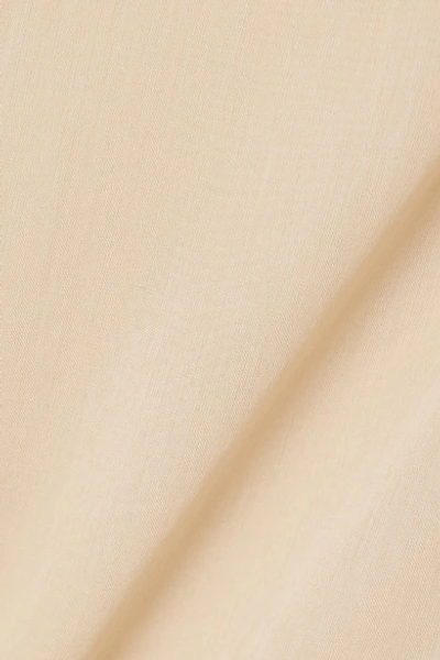 Shop Theory Cotton-voile Shirt In Sand