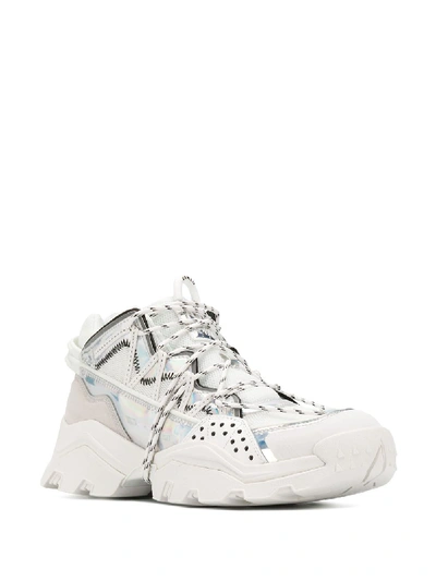 Shop Kenzo Sneakers In White