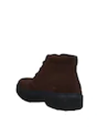 Shop Tod's Man Ankle Boots Dark Brown Size 7 Soft Leather