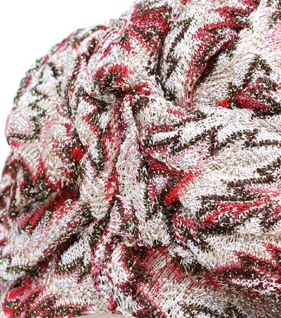 Shop Missoni Knitted Turban In Pink