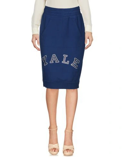 Calvin Klein 205w39nyc Midi Skirts In Blue