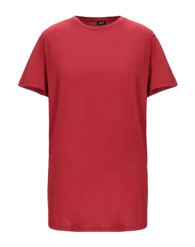 Shop Aspesi T-shirts In Red