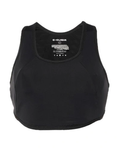 Shop C-clique Woman Top Black Size L Polyamide, Elastane