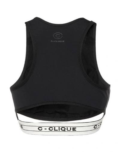 Shop C-clique Woman Top Black Size L Polyamide, Elastane