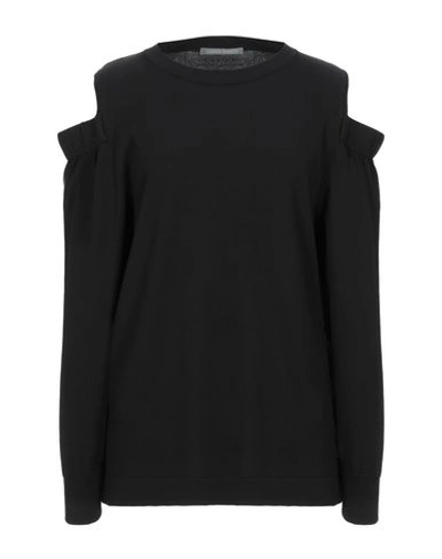 Shop Alberta Ferretti Woman Sweater Black Size 6 Cotton
