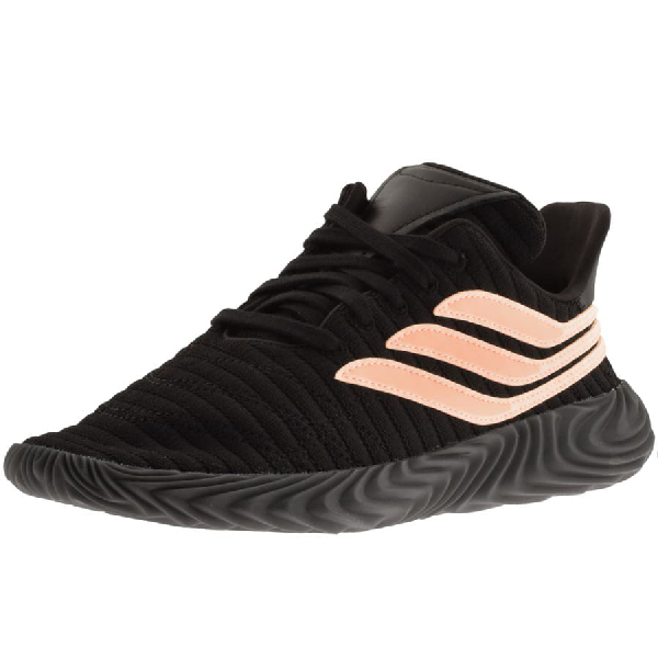 adidas black sobakov trainers