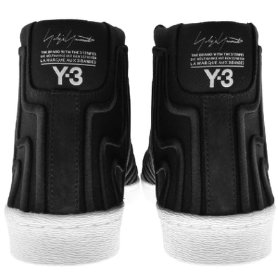 Shop Y-3 Y3 Shishu Super Trainers Black