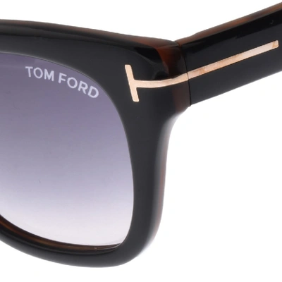 Shop Tom Ford Snowdon Sunglasses Black