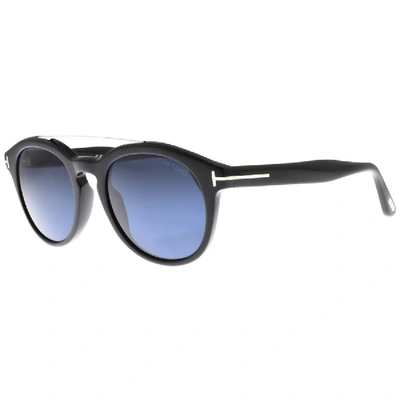 Shop Tom Ford Newman Sunglasses Black