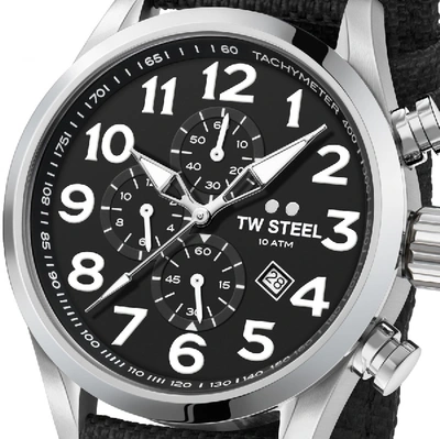 Shop Tw Steel Volante Vs3 Watch Black