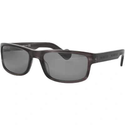 Shop Moncler Ml0114 Sunglasses Grey