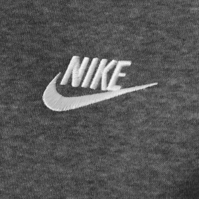 Shop Nike Crew Neck Club Sweatshirt Grey