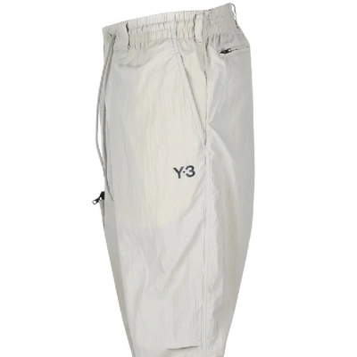Shop Y-3 Twill Cargo Trousers Beige