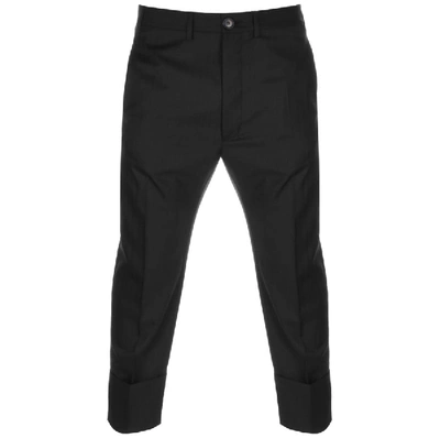 Shop Vivienne Westwood Cropped Trousers Black