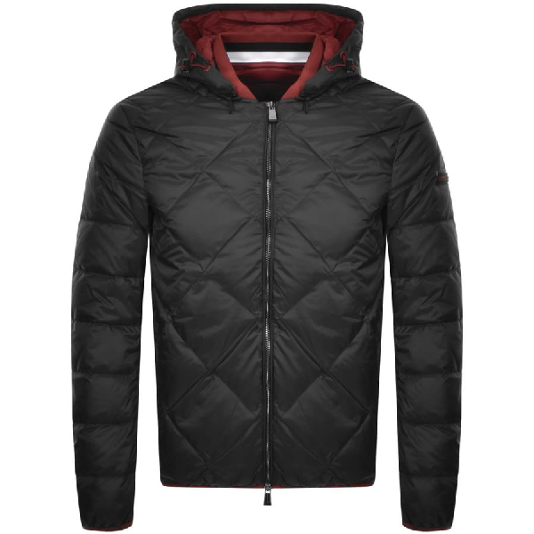 armani hooded down jacket