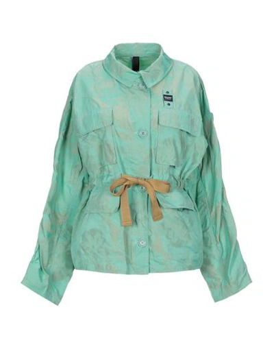 Shop Blauer Jacket In Light Green