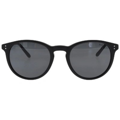 Shop Ralph Lauren Polo Player Sunglasses Black